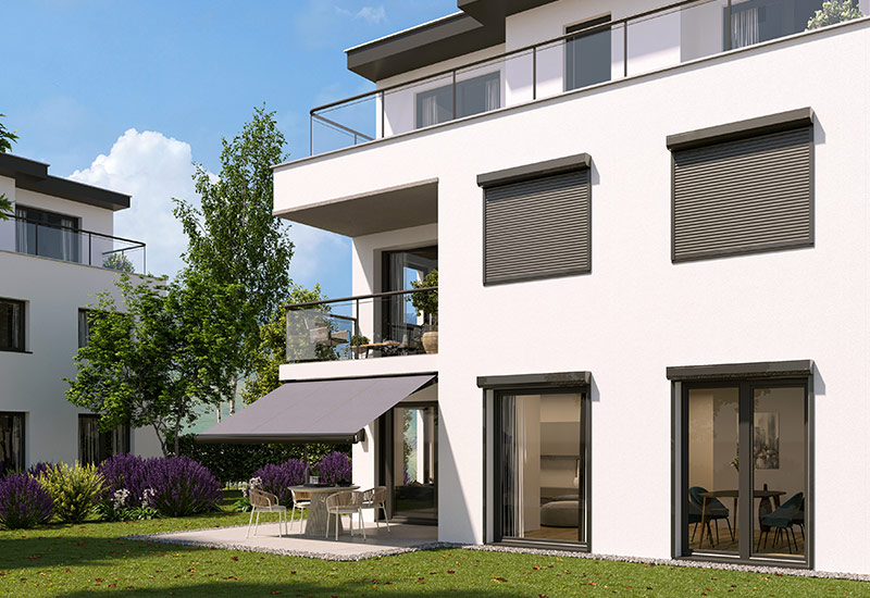 Blokje rolluiken op maat Pieter Hendriks Zonwering Comfort Neer en Heythuysen